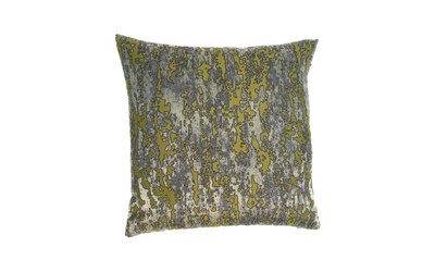 Cushion Abstract Metallic Grey - Fervor + Hue