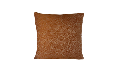 Cushion Deco Metallic Orange - Fervor + Hue