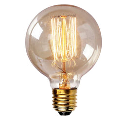 Edison Straight Filaments Bulb 8CM - Fervor + Hue