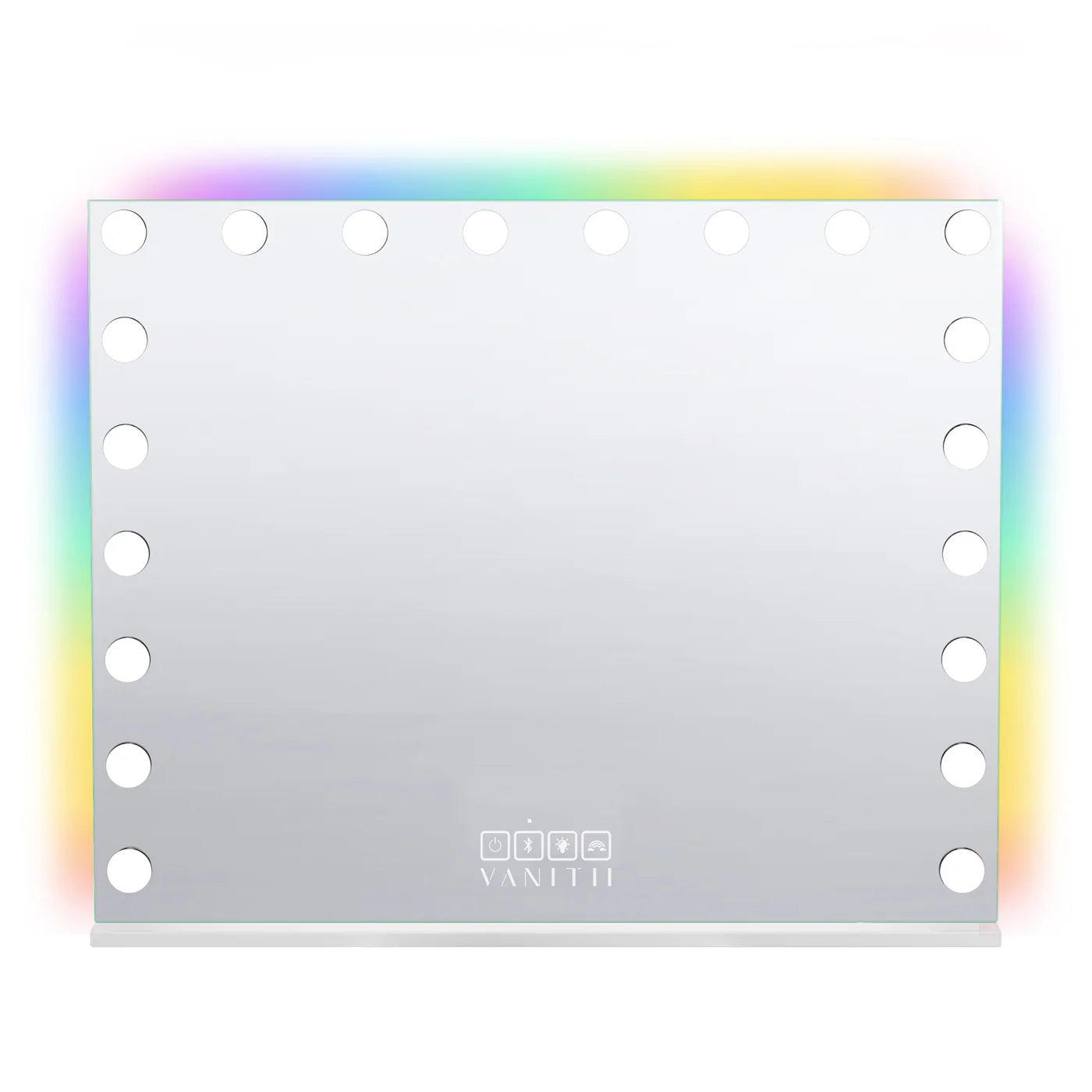 VANITY MIRROR HOLLYWOOD 18 LED BULBS WITH RGB AND BLUETOOTH