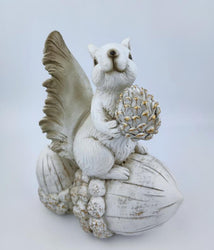 Snowy Xmas Squirrel - Acorn - Fervor + Hue