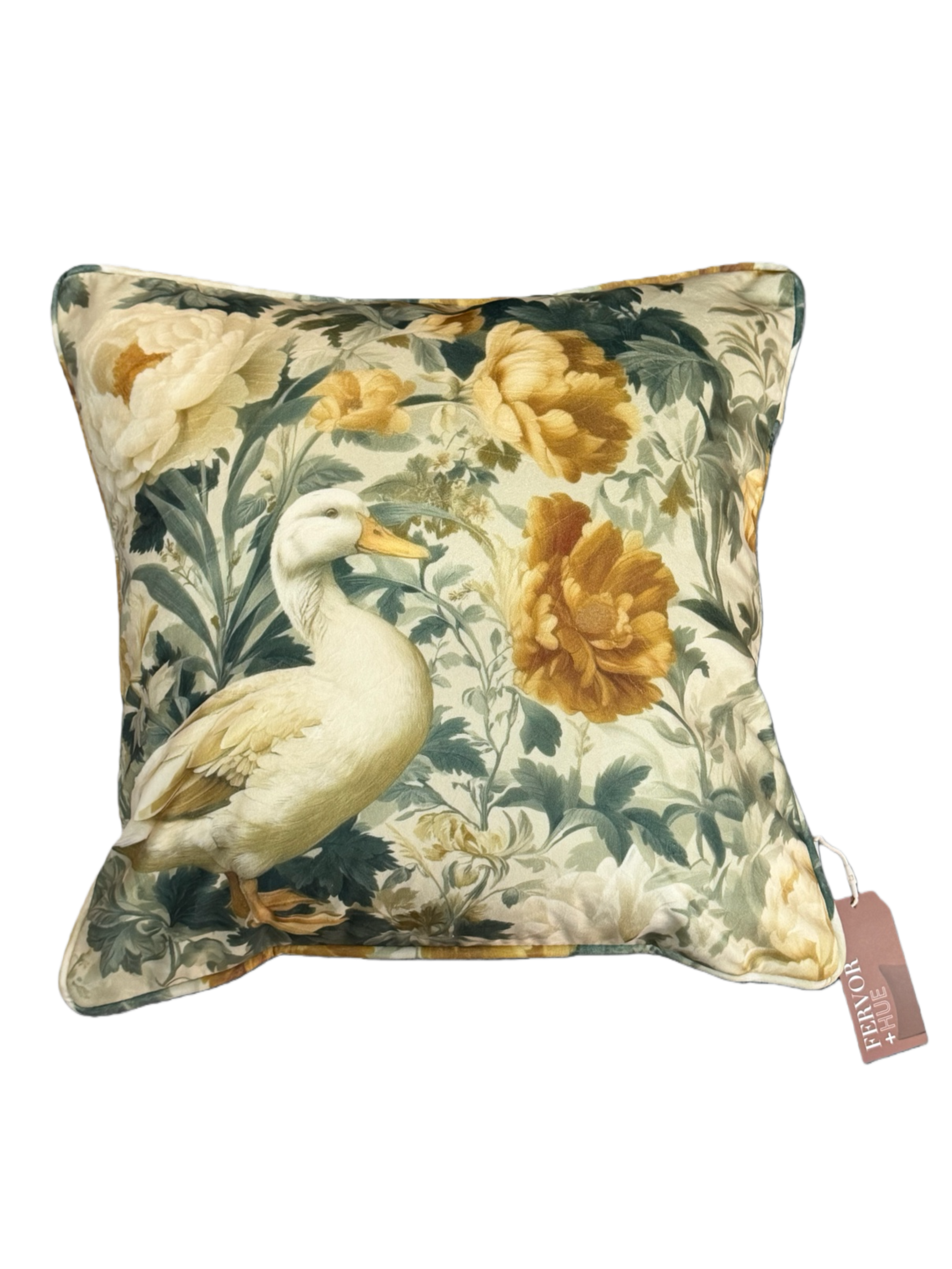 Cushion F+H Velvet Garden Walk