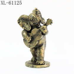 Ornament Elephant With Guitar - Fervor + Hue