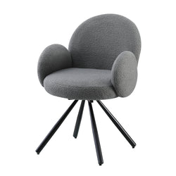Crown Arm Chair Grey - Fervor + Hue