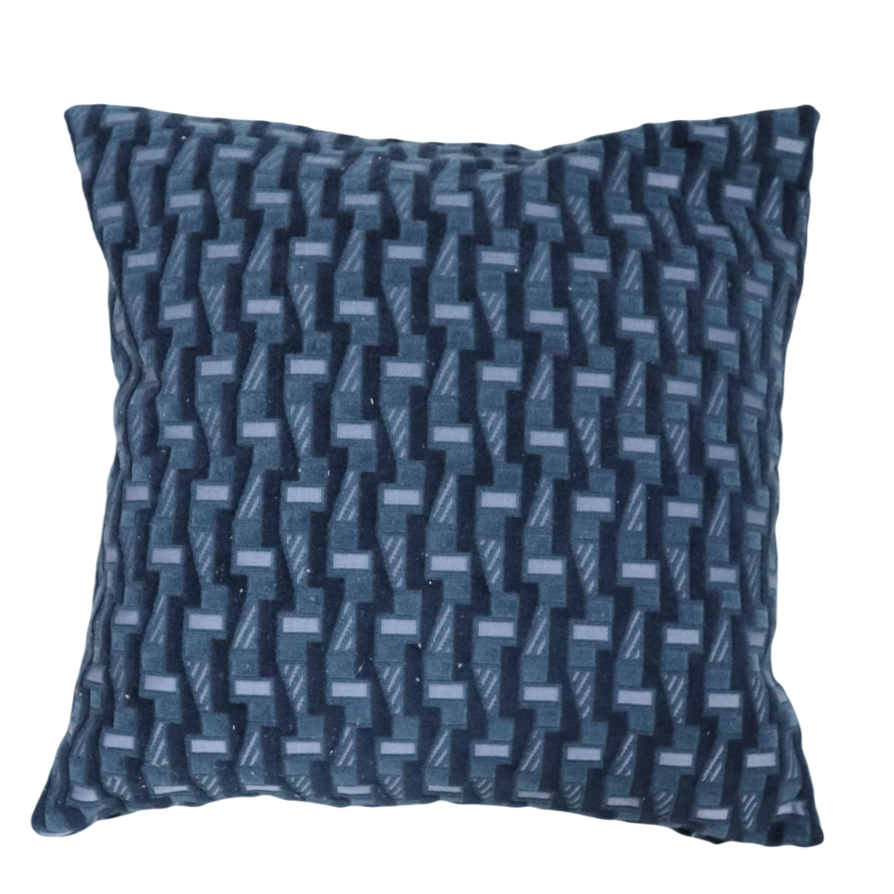 Cushion F+H Studio Weave Teal