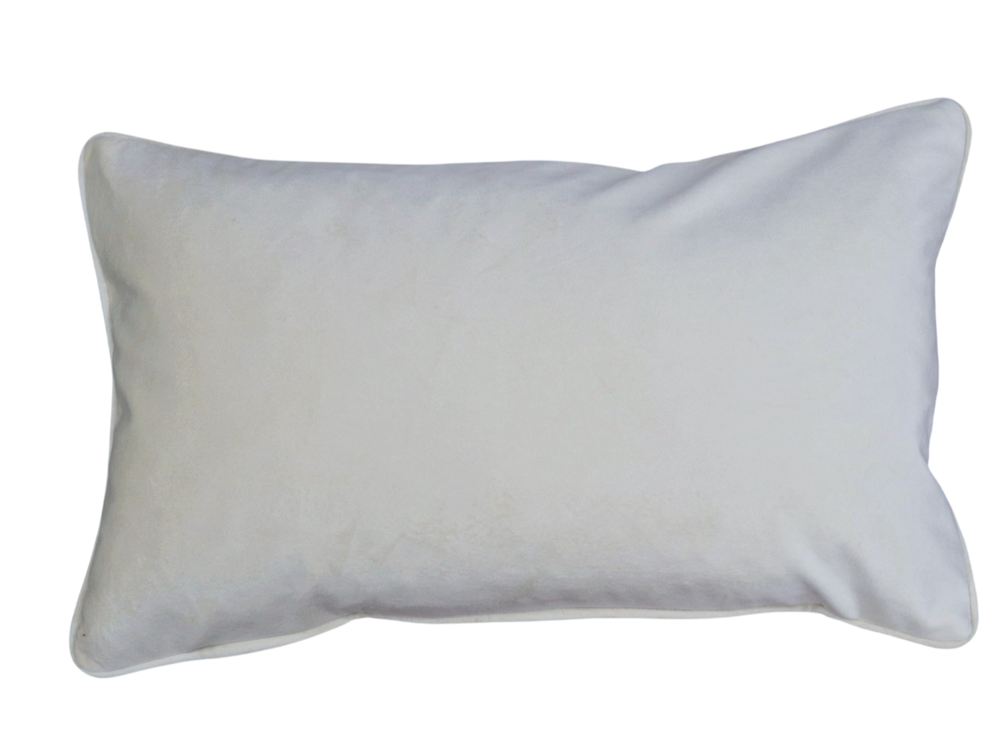 Cushion F+H Velvet Plain Cream 30x50cm