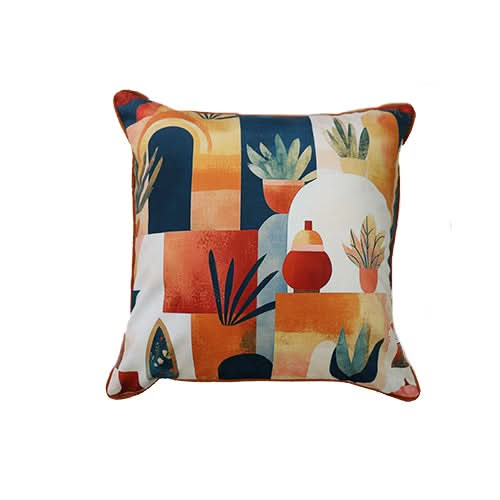 Cushion F+H Velvet Exotic Windows