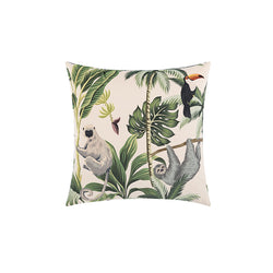 Cushion Jungle Wildlife Sloth - Fervor + Hue