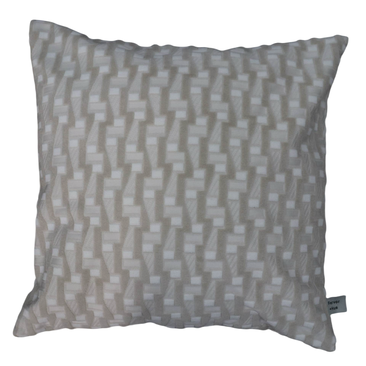 Cushion F+H Studio Weave Taupe