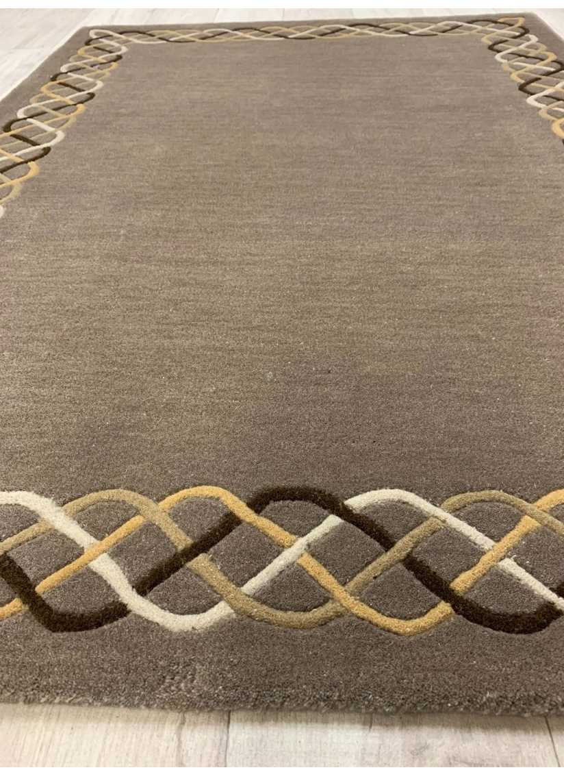 Rug Celtic Knot Taupe