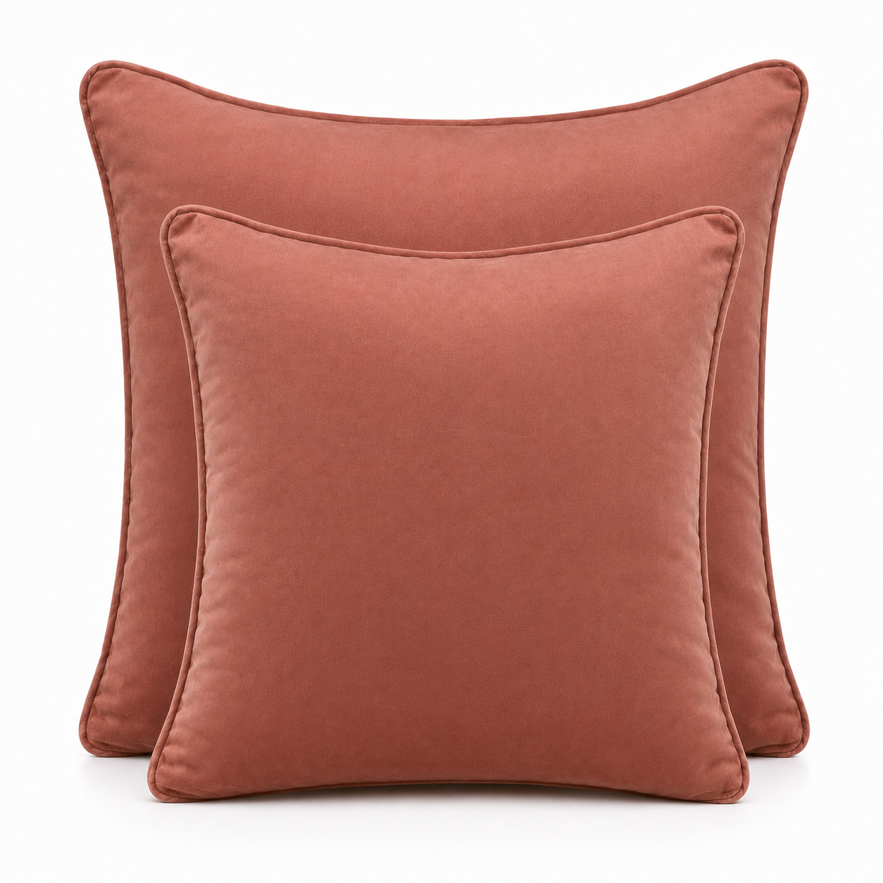 Cushion F+H Velvet Plain Rose Quartz 50x50cm