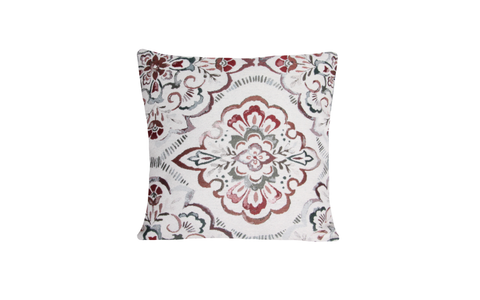 Cushion Caspian Floral Tapestry - Fervor + Hue