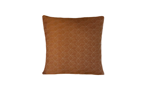 Cushion Deco Metallic Orange - Fervor + Hue