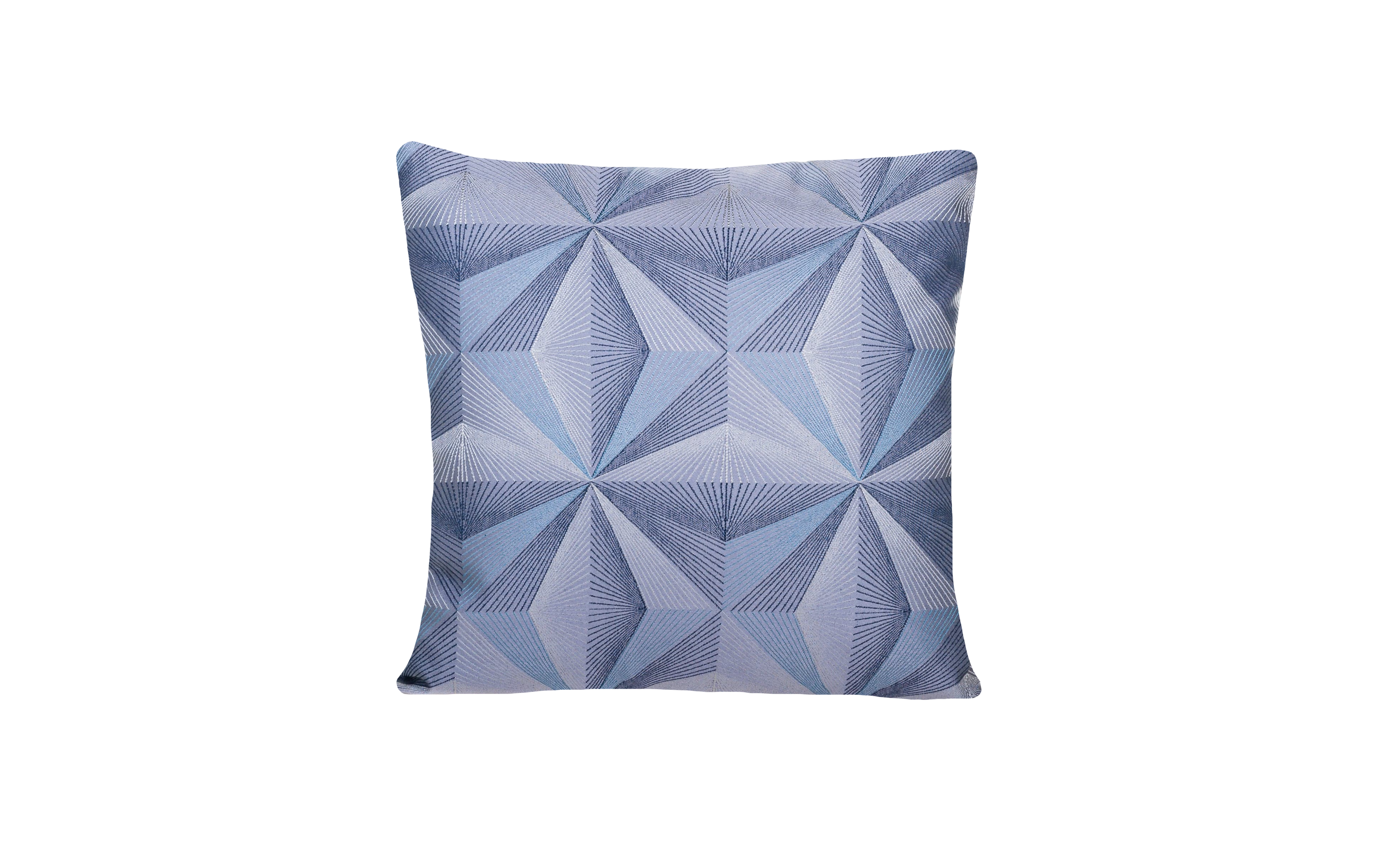 Cushion Geo Beam Abstract Teal - Fervor + Hue