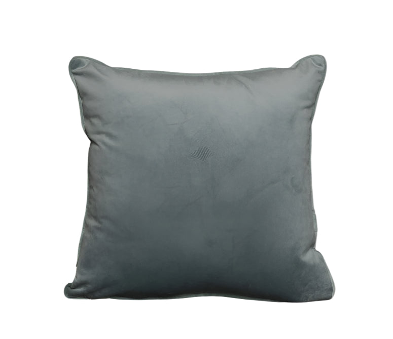 Cushion F+H Velvet Plain Cool Sage