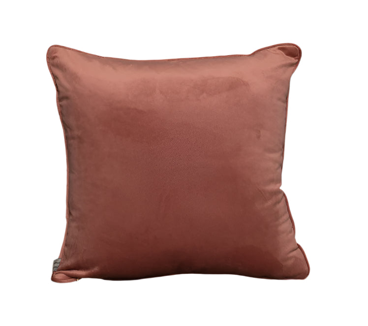 Cushion F+H Velvet Plain Rose Quartz