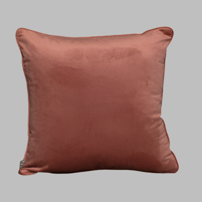 Cushion F+H Velvet Plain Rose Quartz 45x45cm