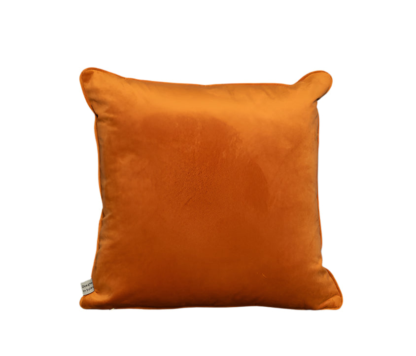 Cushion F+H Velvet Plain Copper