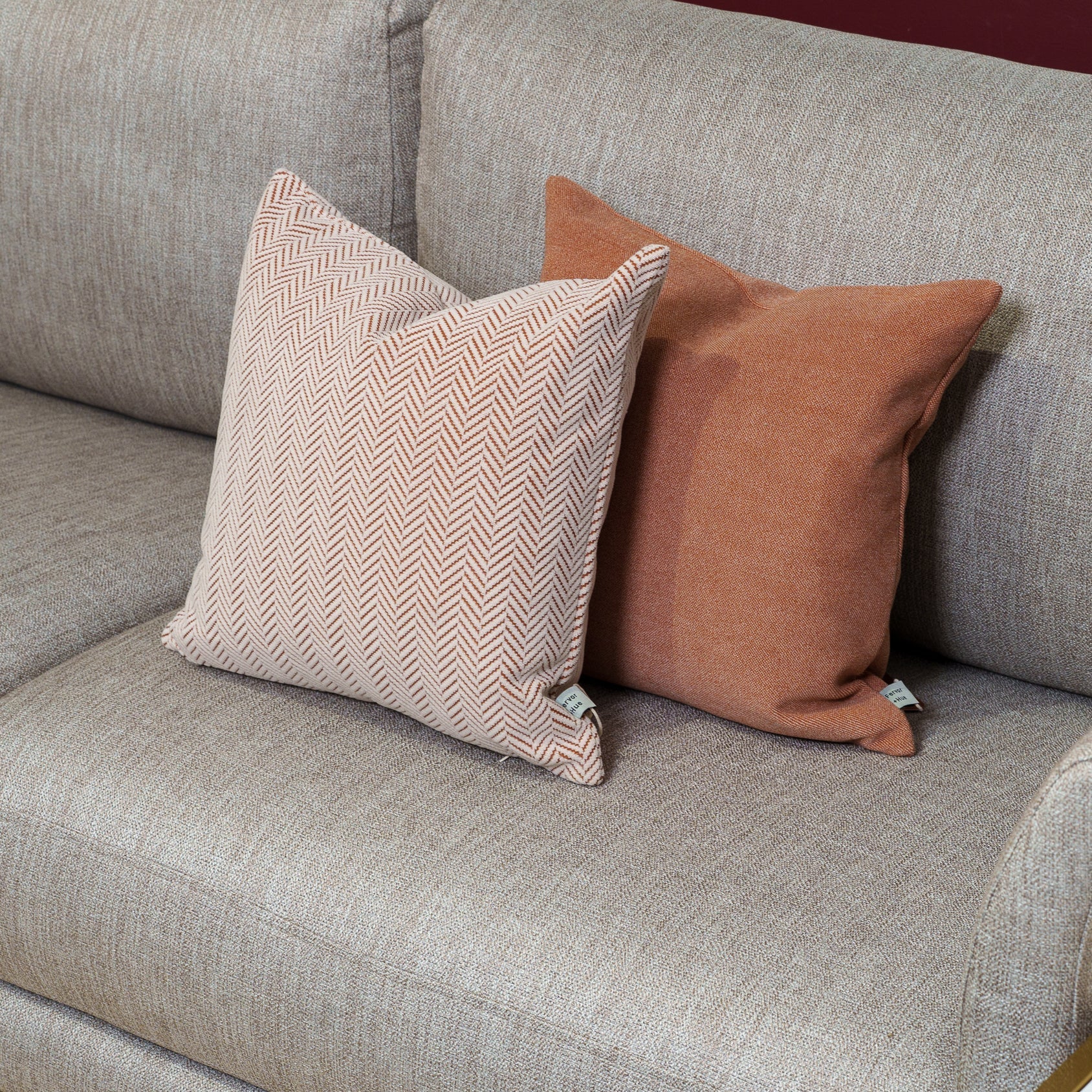Cushion F+H Studio Plain Solara Terr