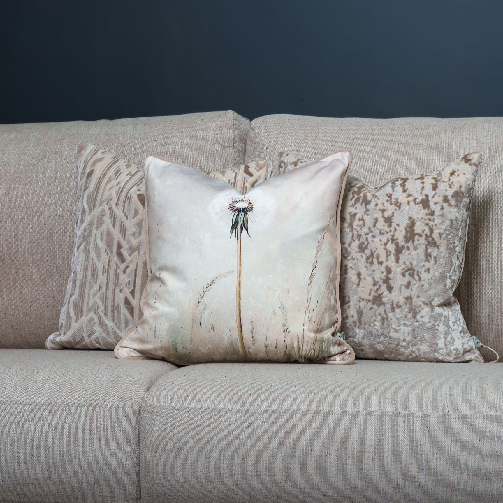 Cushion F+H Studio Astra Taupe