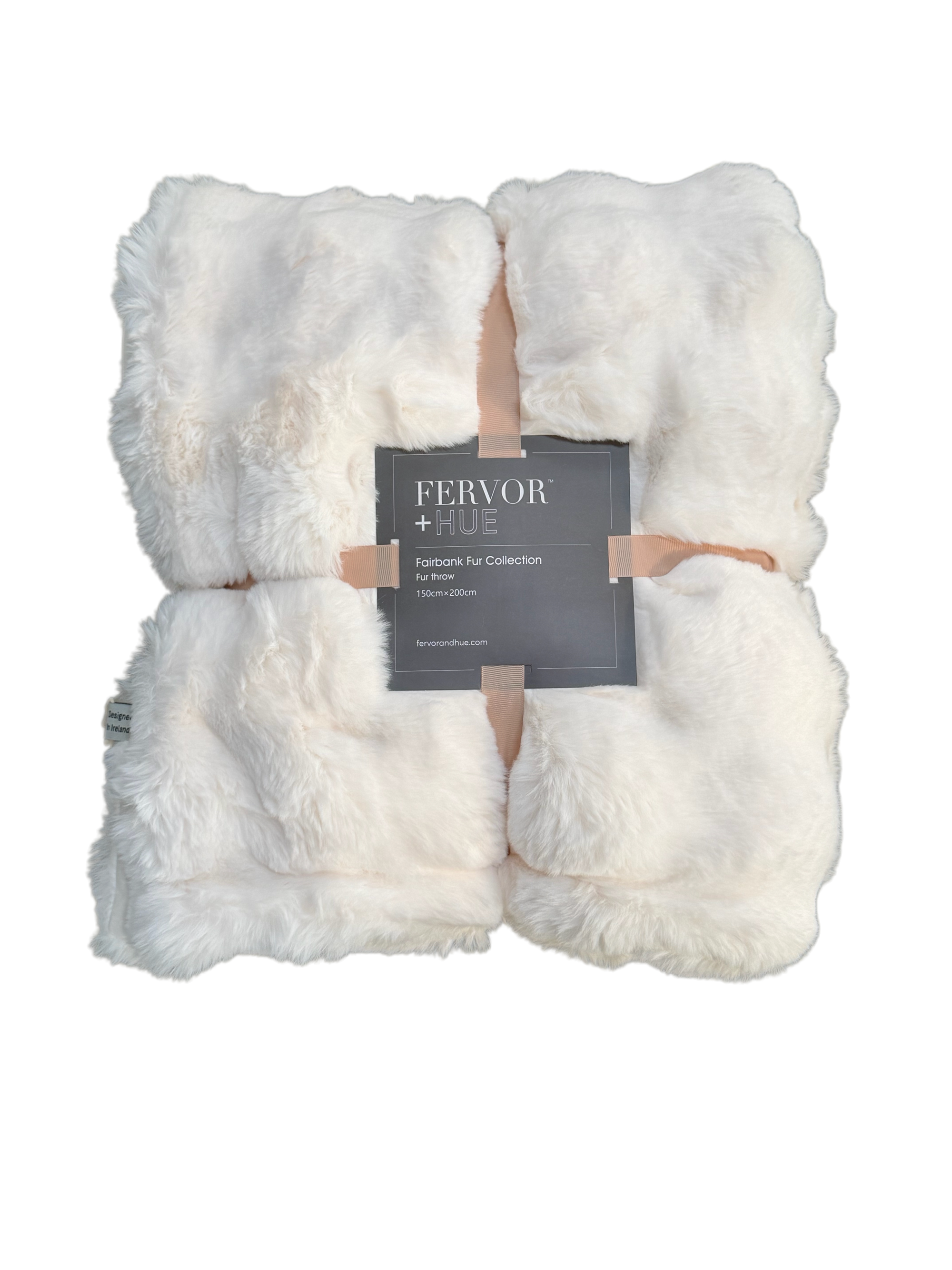 Throw F+H Fairbank Fur Cream Available Early Oct