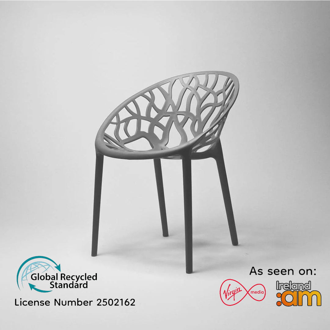 Millie Trellis Garden Chair - Grey - Available this July Pre order Now - Fervor + Hue