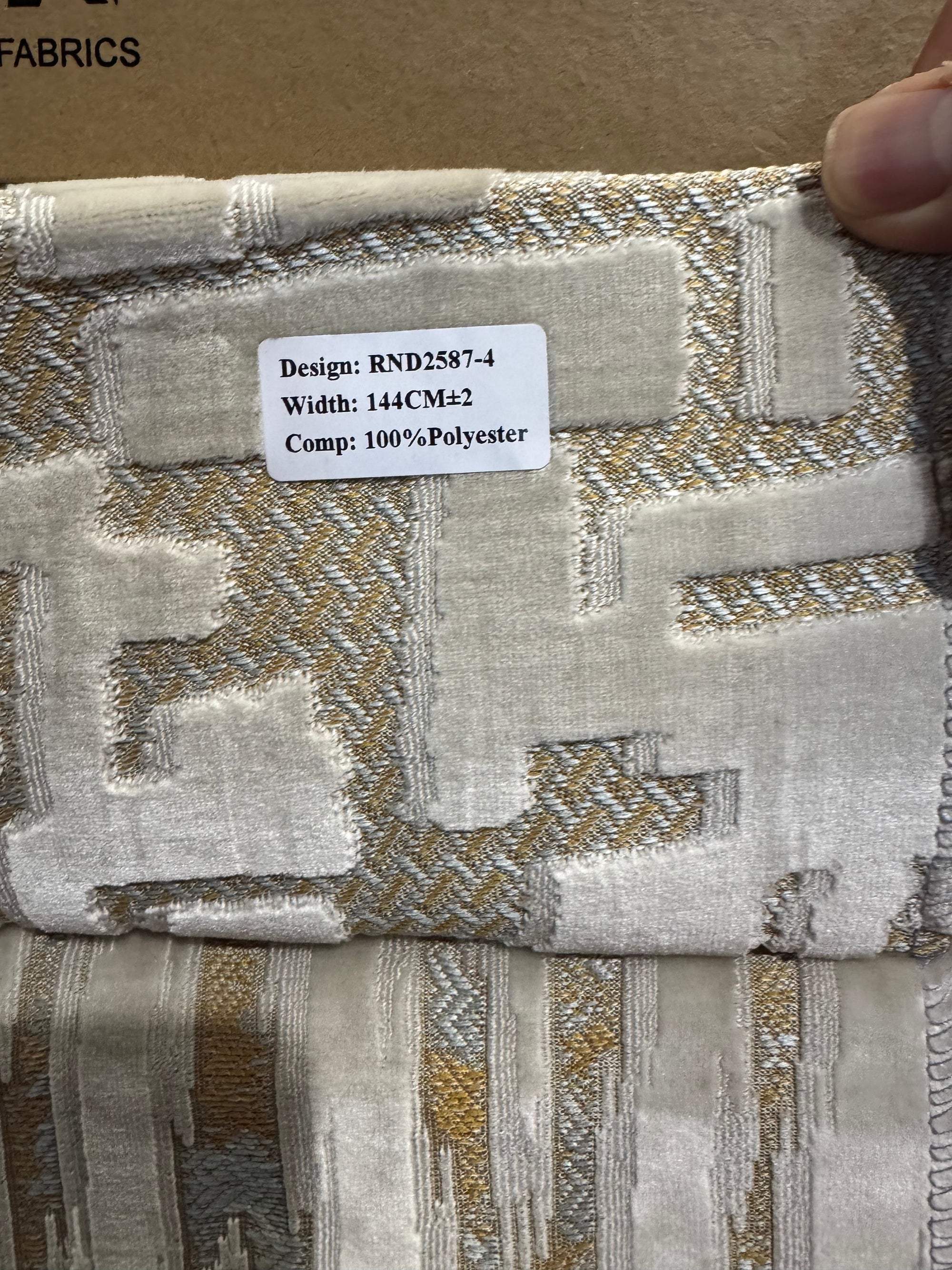 Cushion F+H Studio Moonhaze Geo