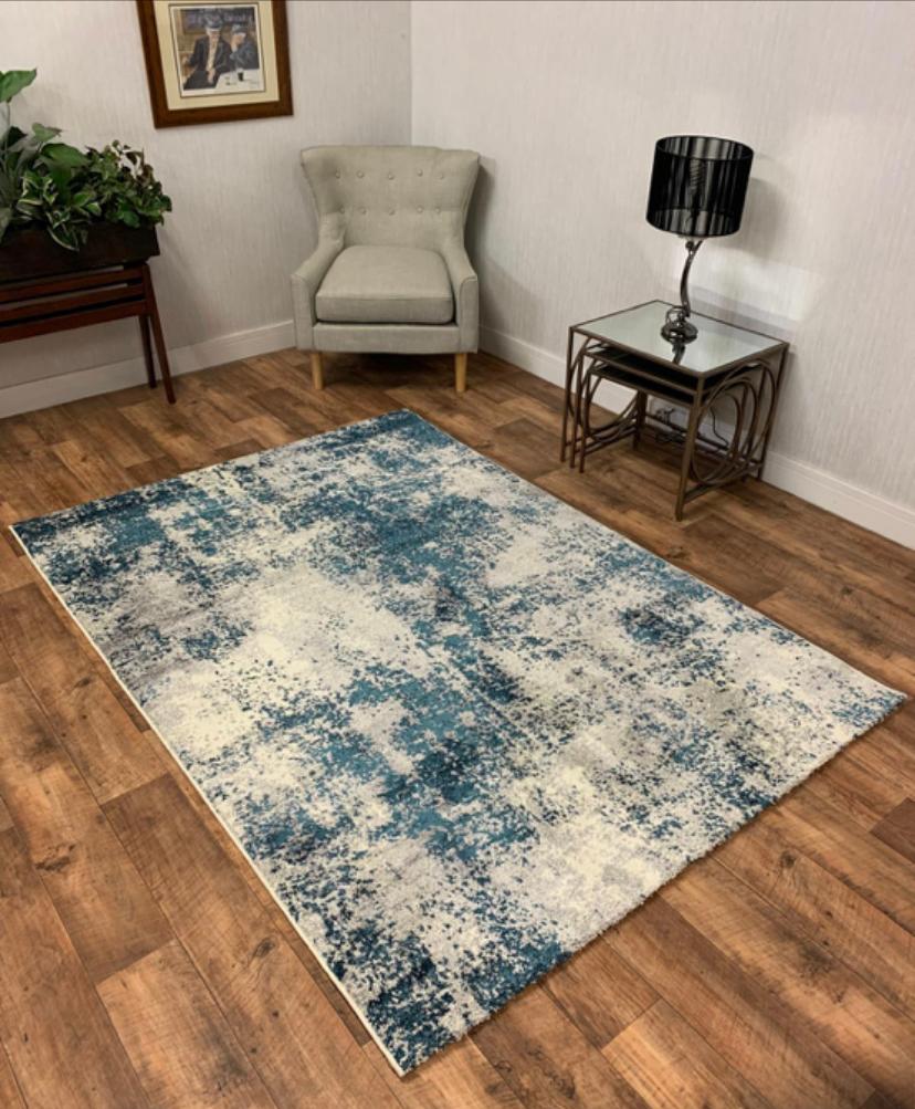 Rug Bellagio Collection Navy Blue