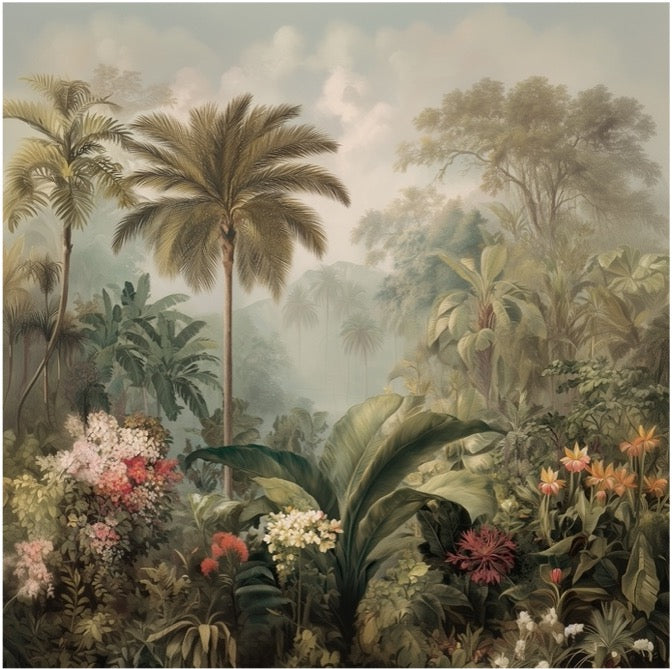 Cushion F+H Velvet Tropical Botanic Available Early Oct