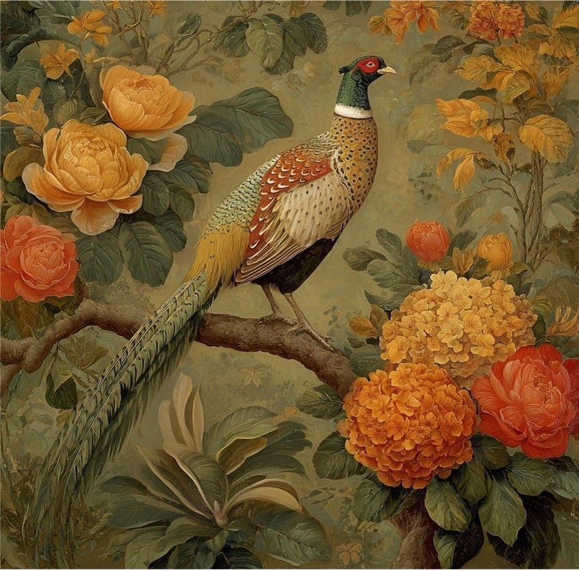 Cushion F+H Velvet Autumn Glow Feathers Available Early Oct