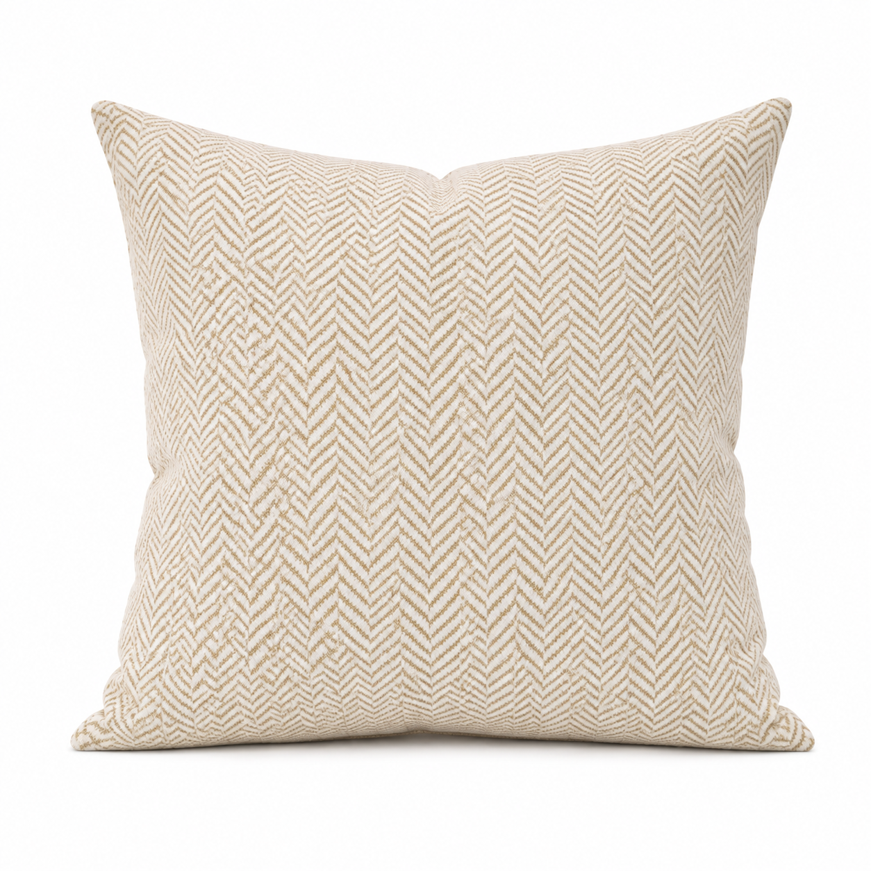 Cushion F+H Studio Chevron Beige