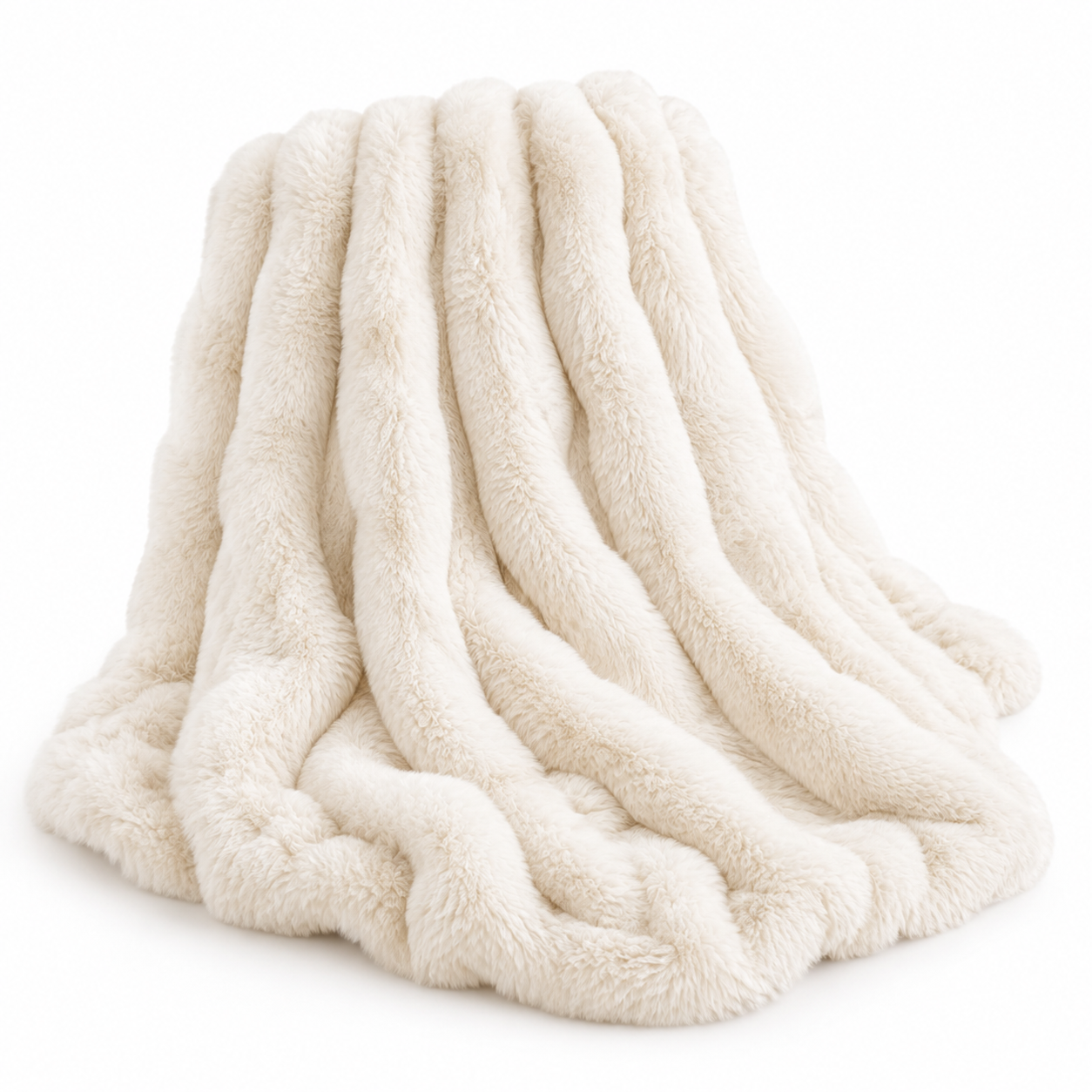 Throw F+H Fairbank Fur Cream Available Early Oct