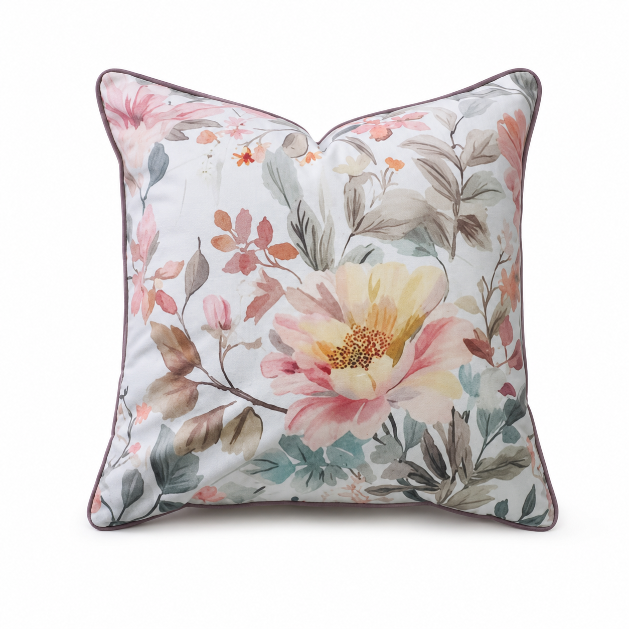 Cushion F+H Velvet Floral Charm