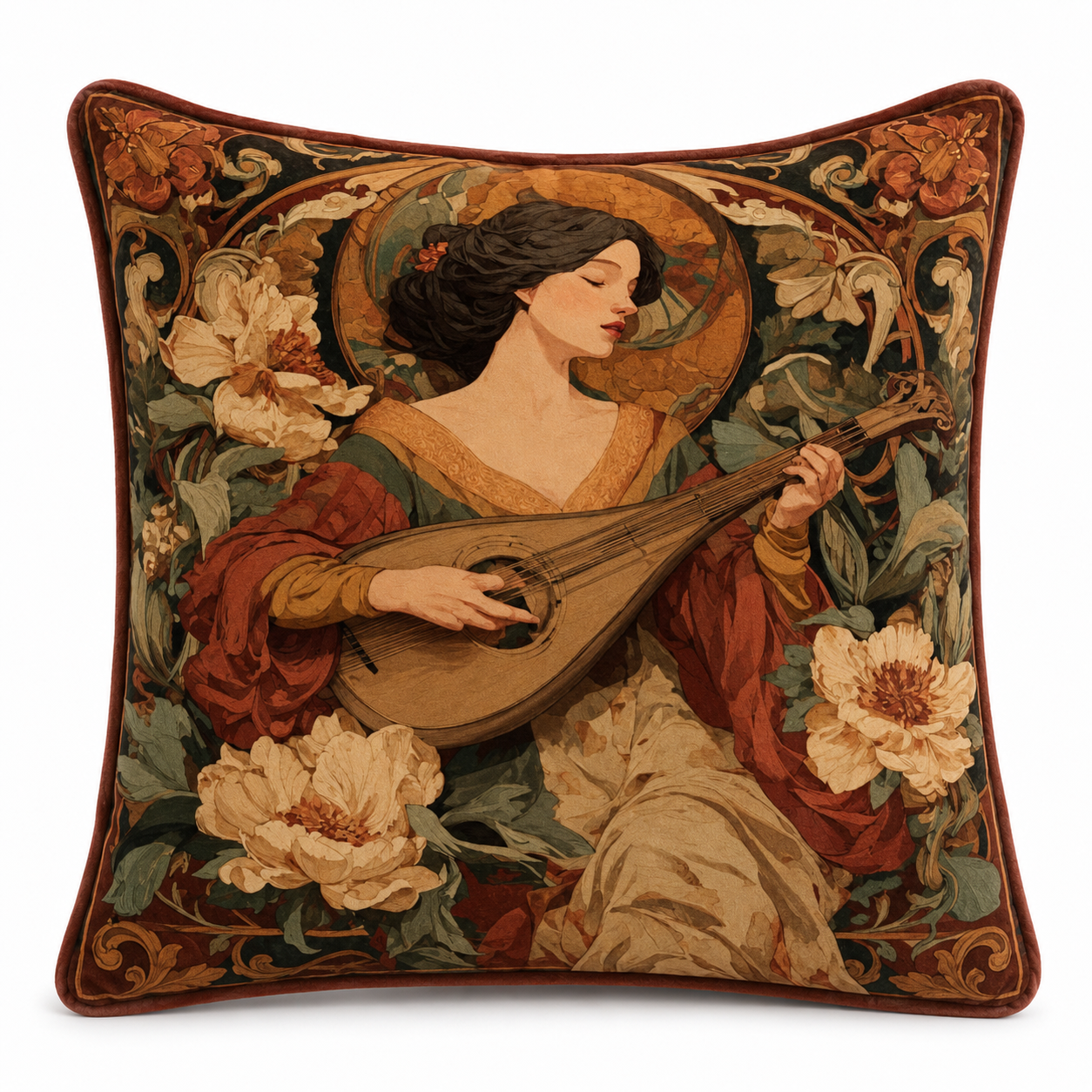 Cushion F+H Velvet Lost In Music Available Early Oct