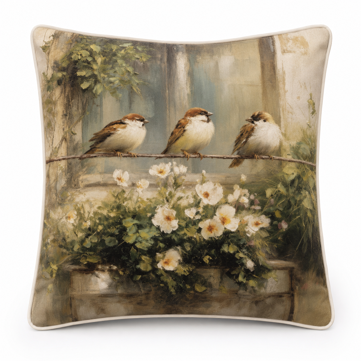 Cushion F+H Velvet Morning News Available Early Oct