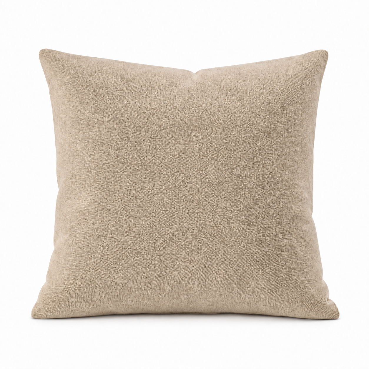 Cushion F+H Studio Plain Solara Beige Back in Oct