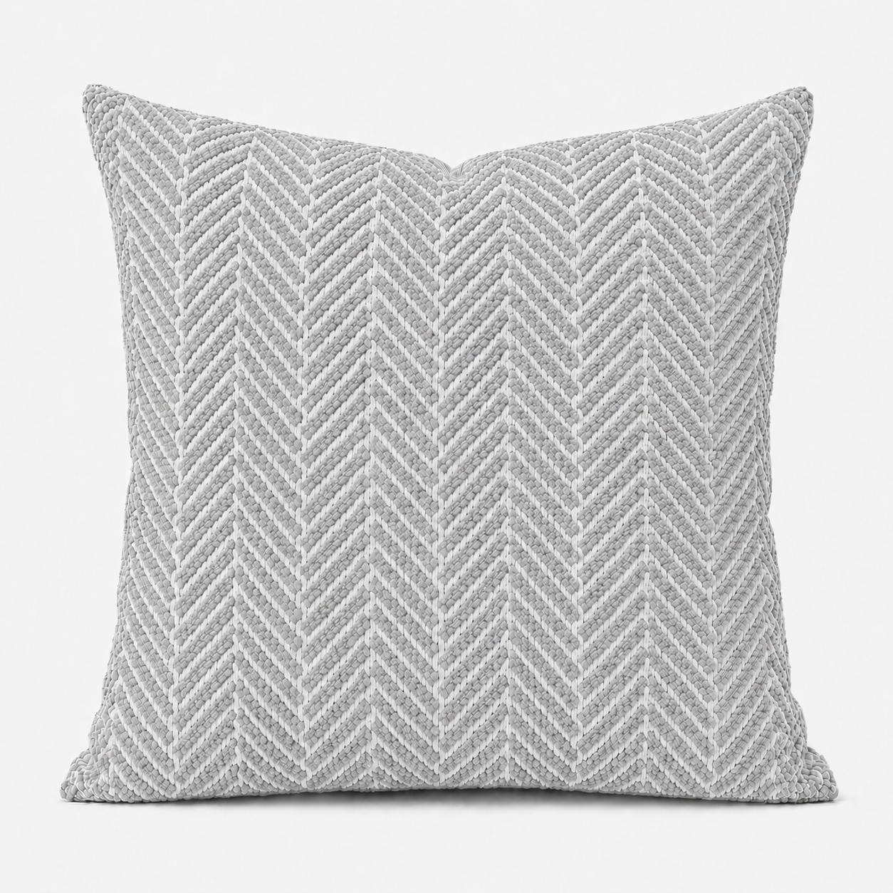 Cushion F+H Studio Herringbone Grey