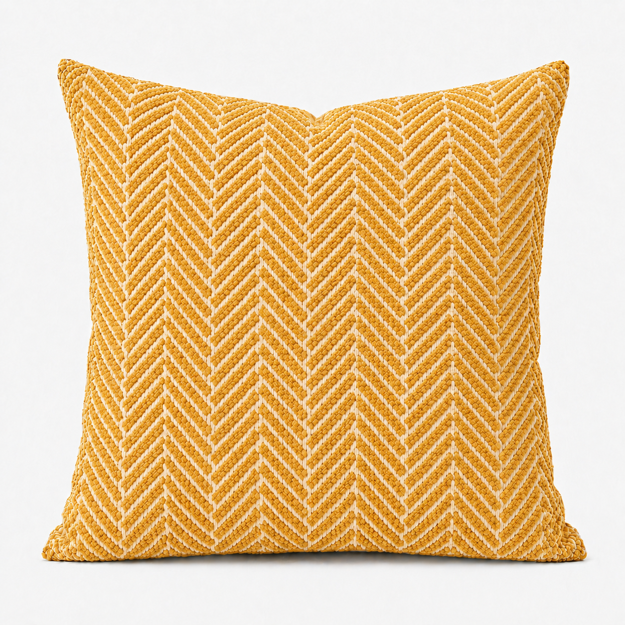 Cushion F+H Studio Herringbone Honey