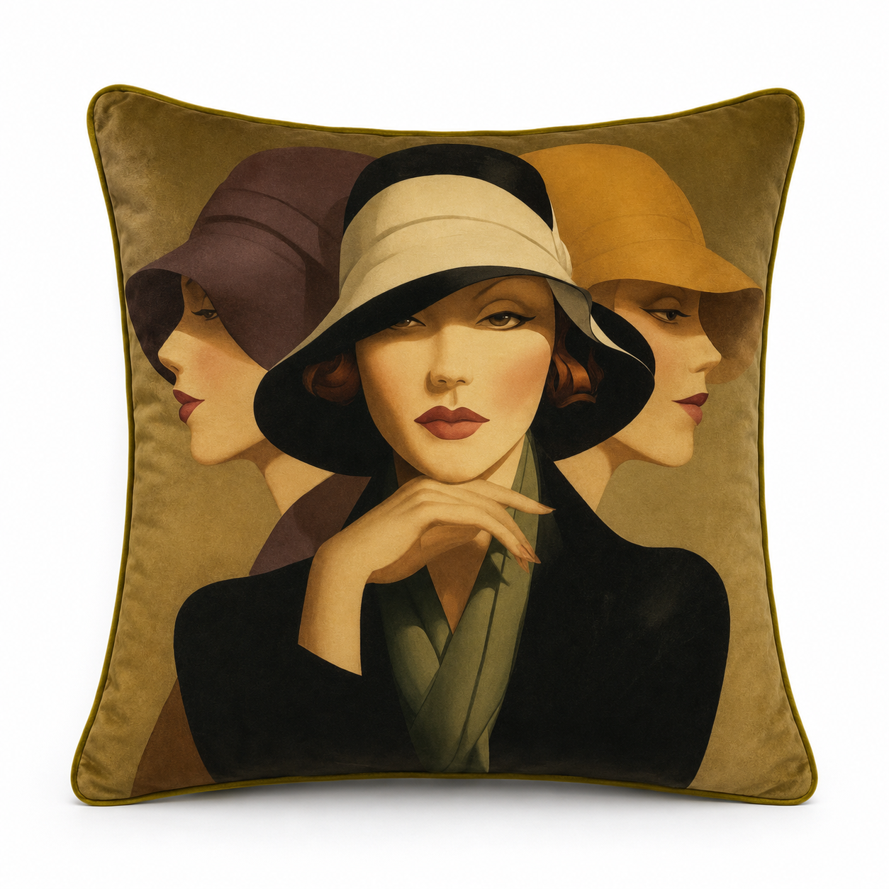 Cushion F+H Velvet  Style Trio Available Early Oct