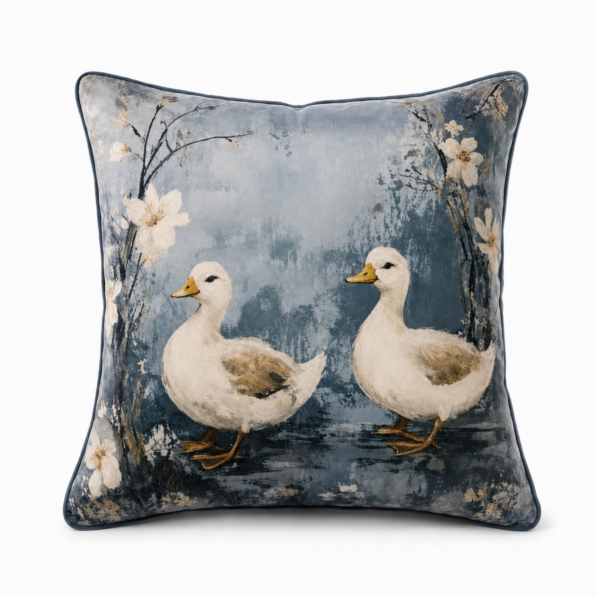 Cushion F+H Velvet Vintage Duck Pair