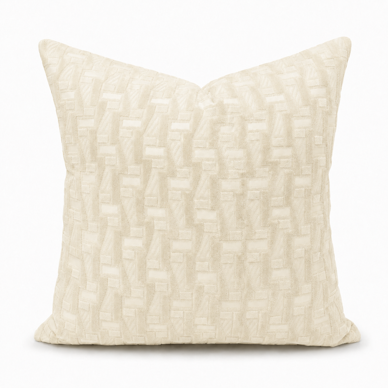 Cushion F+H  Studio Weave Cream