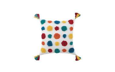 Rainbow Circles Cushion - Fervor + Hue