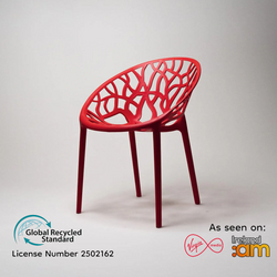 Millie Trellis Garden Chair - Red - Available this July Pre order Now - Fervor + Hue