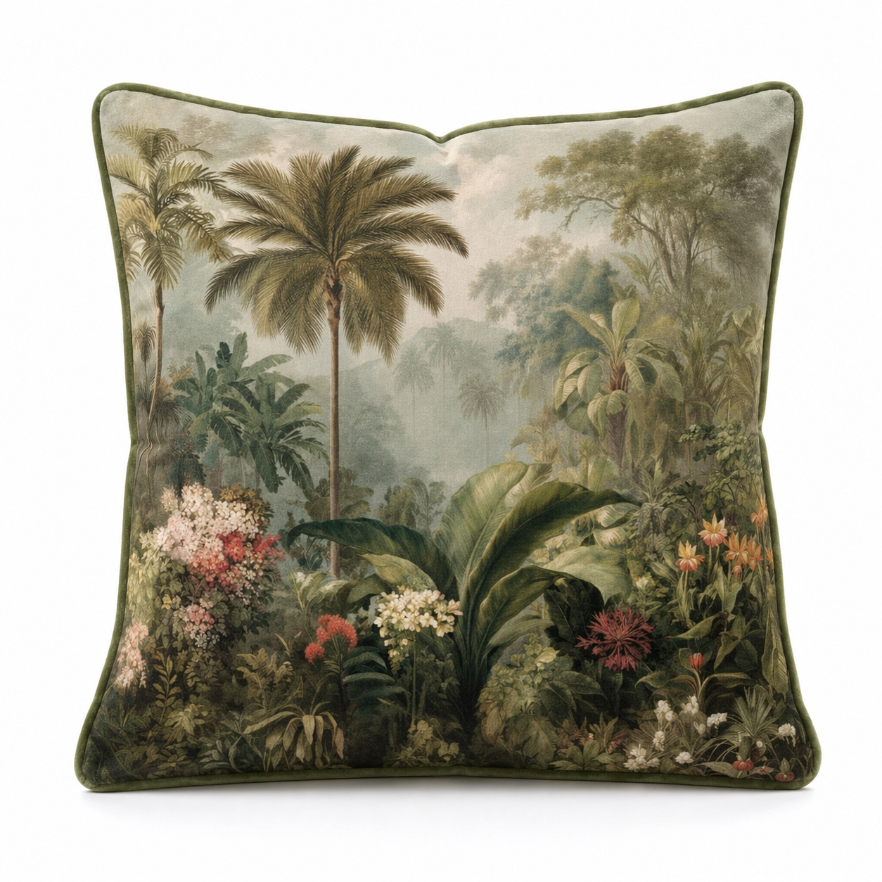 Cushion F+H Velvet Tropical Botanic Available Early Oct