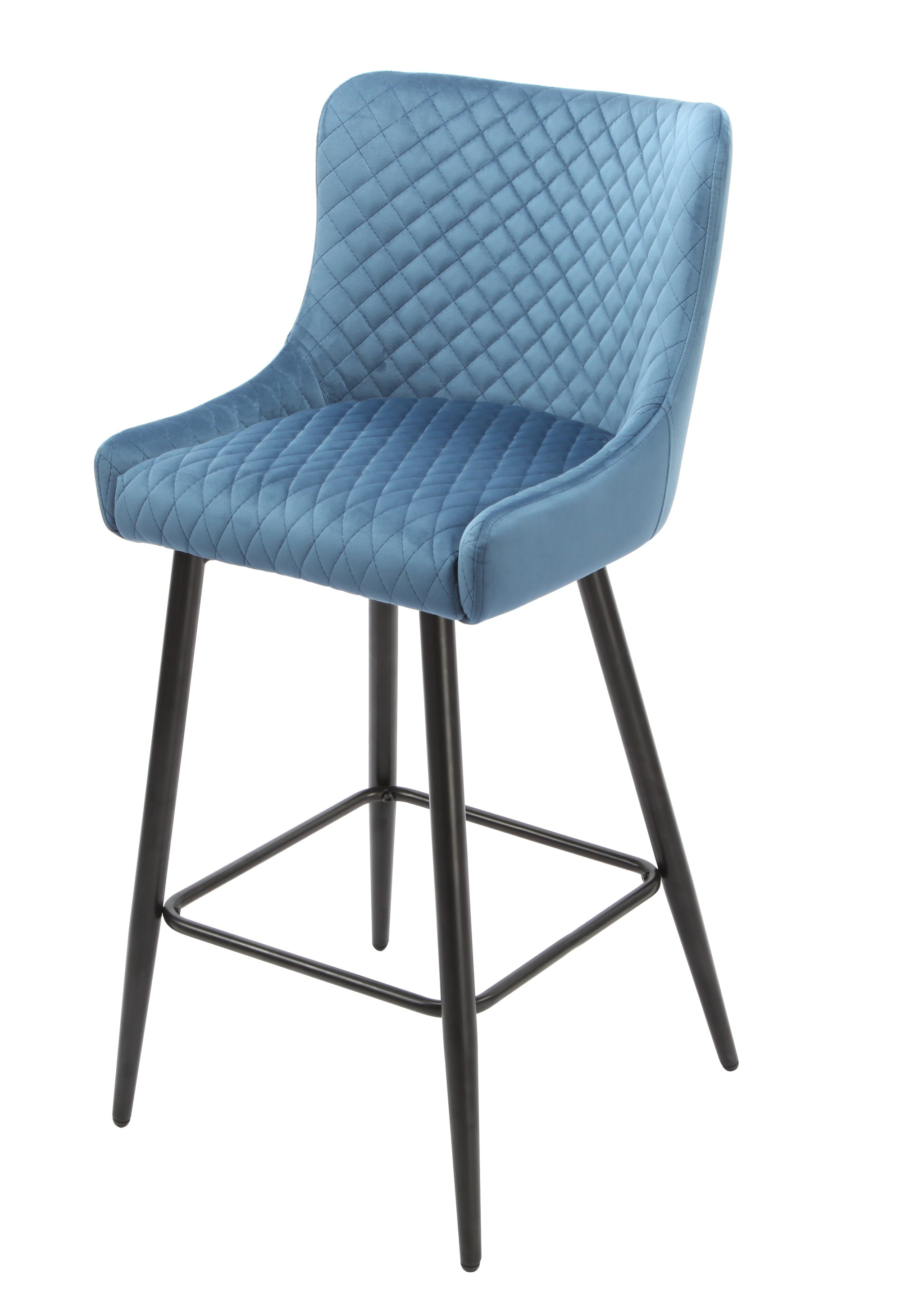 Emilia Velvet Bar Stool