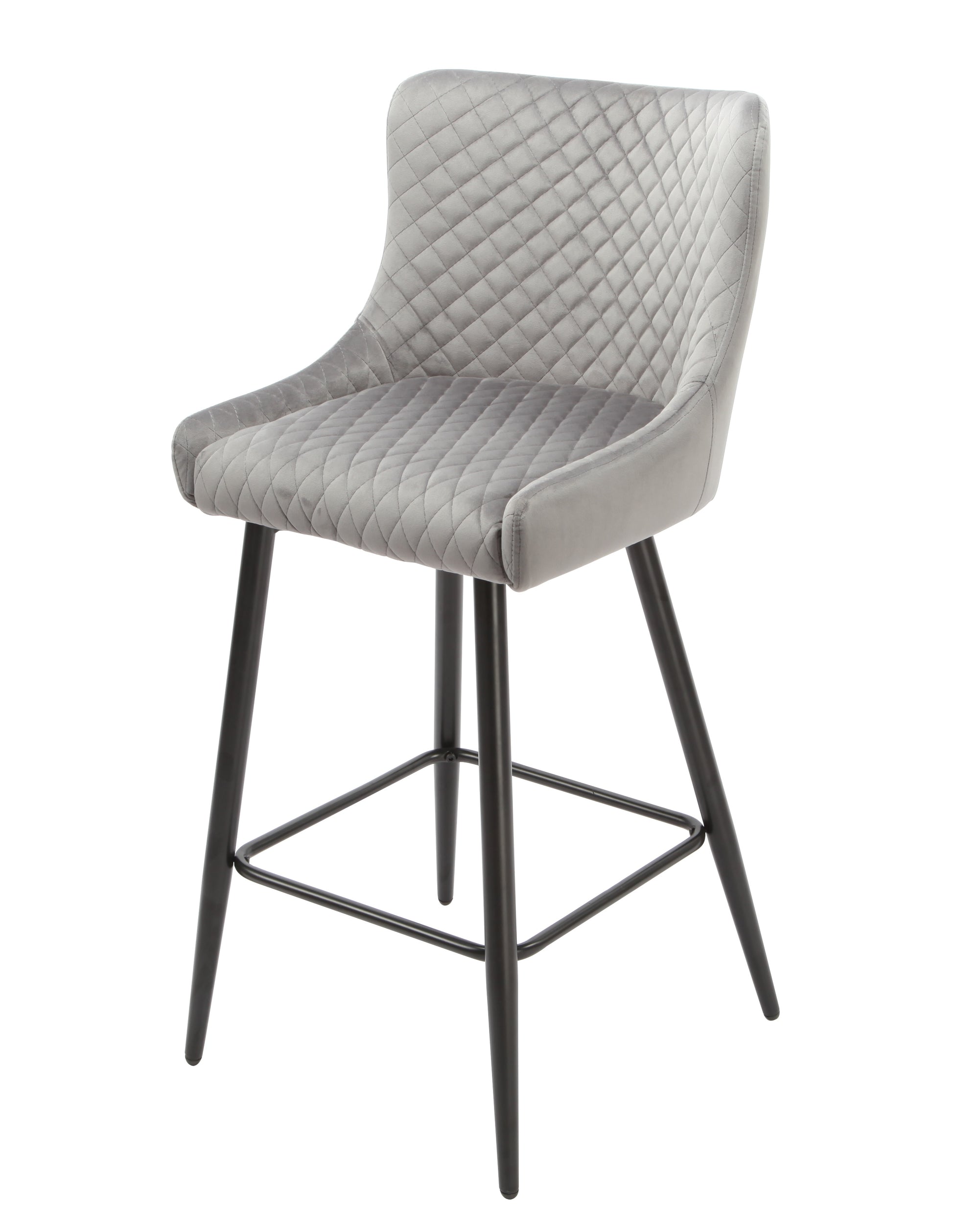 Emilia Velvet Bar Stool