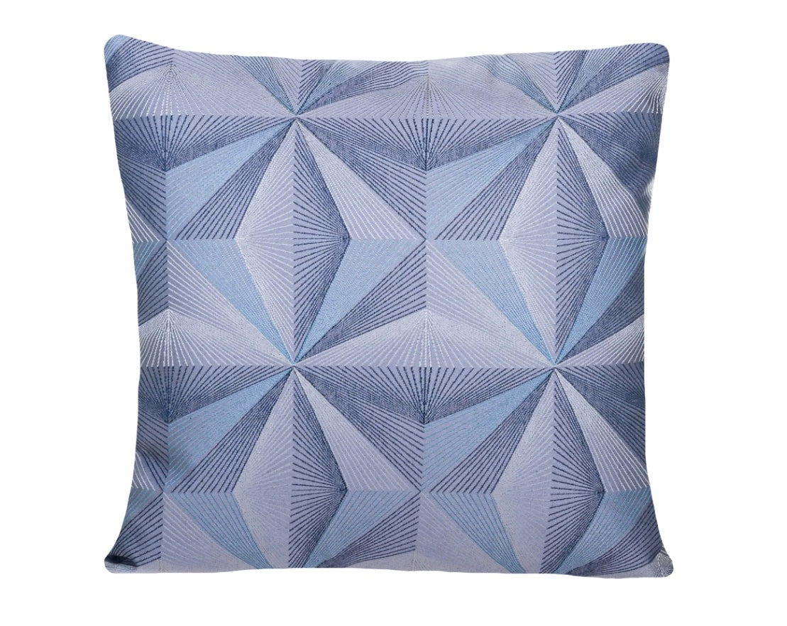 Cushion Geo Beam Abstract Teal