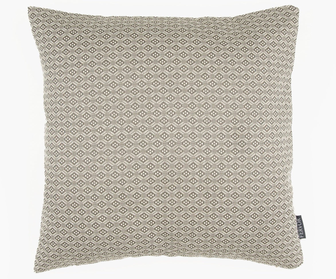 Cushion Native Weave Grey