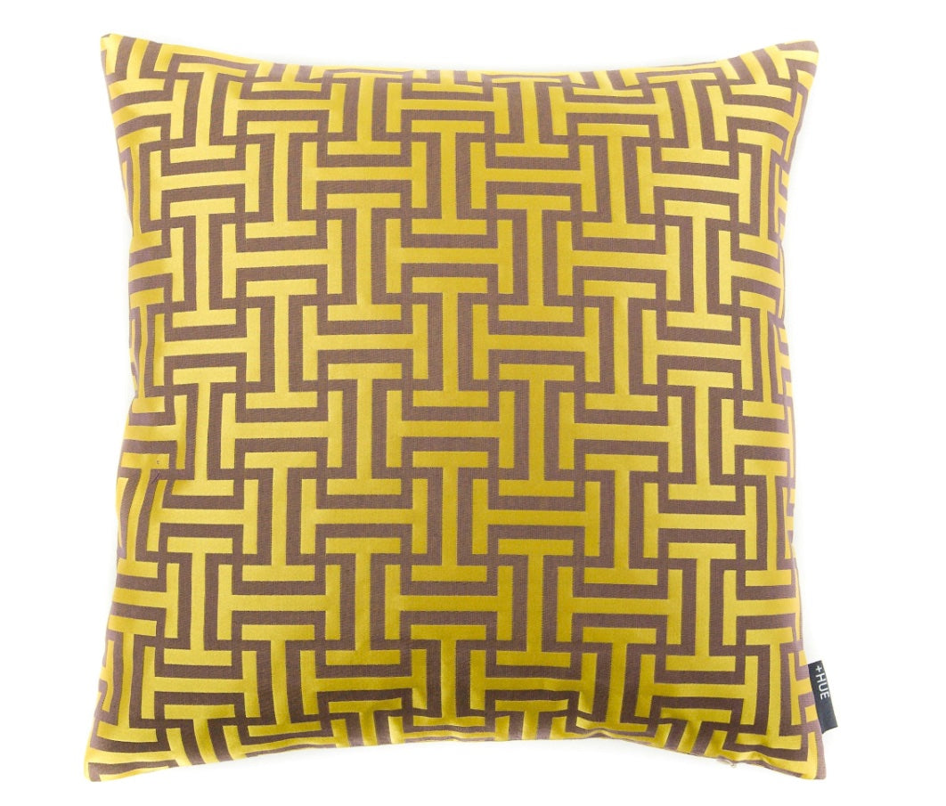 Cushion Abstract Chic Gold