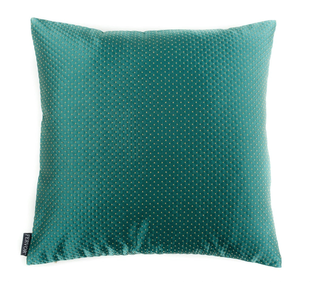 Cushion Gigi Dotty Rich Duck Egg